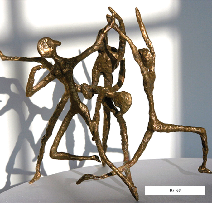 klaus peters - objektdesign - bronzeskulpturen